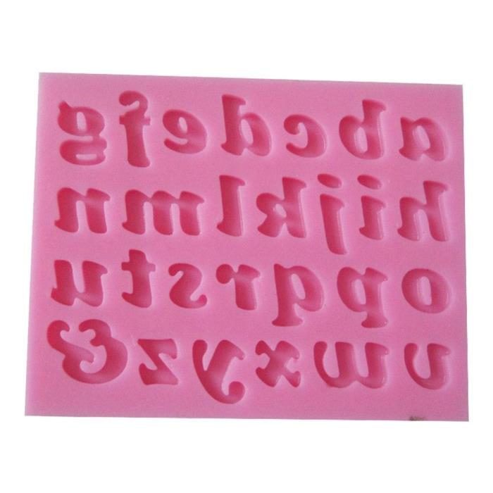 Stampo cucinabile - Alfabeto - Mod. 4