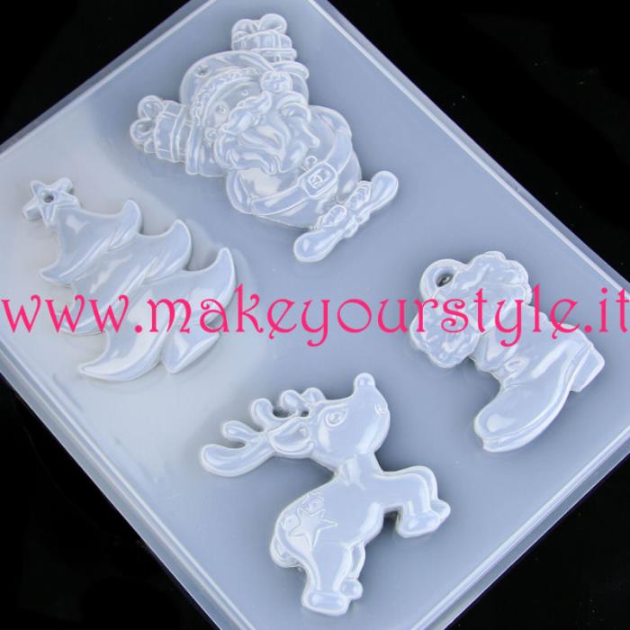 Stampo per colate - Natale - Mod. 10