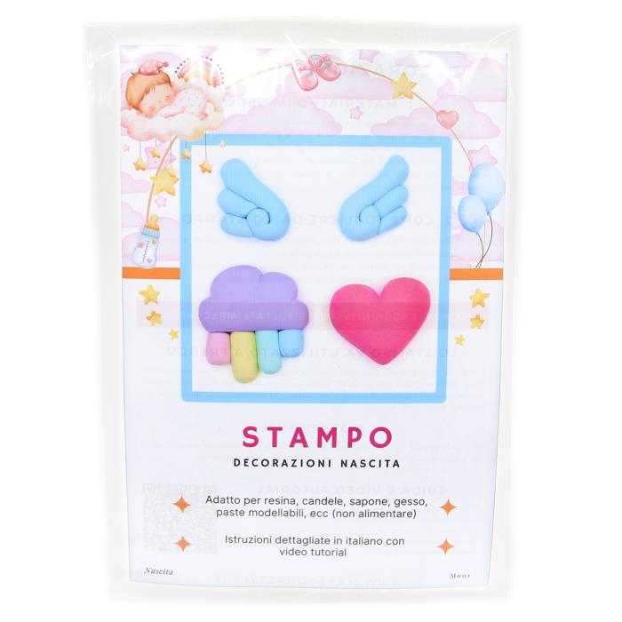 Stampo Multiplo - Nascita - Mod. 01