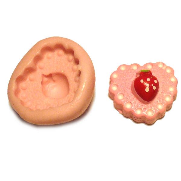 Stampo tortina con fragola