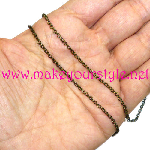 1 metro catena - Mod. 08 - Bronzo