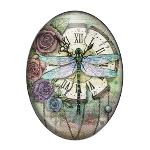 Cabochon 18x25mm con stampa - Farfalla - Mod. 06