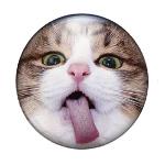 Cabochon tondo con stampa - 25mm - Gatti - Mod. 02