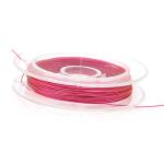 5 metri cavetto d'acciaio ricoperto - Colore: FUCSIA