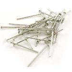 50 Chiodini a T argento - 2 cm