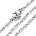 Collana pronta in ACCIAIO INOX - Mod. 04