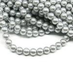 1 filo di perle rinascimento da 8mm - colore: ARGENTO
