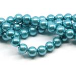 1 filo di perle rinascimento da 12mm - colore: AZZURRO SCURO