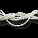1 filo di perle rinascimento da 4mm - colore: BIANCO