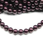 1 filo di perle rinascimento da 10mm - colore: BORDEAUX
