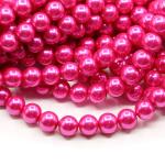 1 filo di perle rinascimento da 12mm - colore: FUCSIA