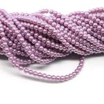 1 filo di perle rinascimento da 4mm - colore: LILLA