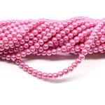 1 filo di perle rinascimento da 4mm - colore: ROSA