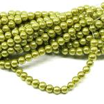 1 filo di perle rinascimento da 6mm - colore: VERDE