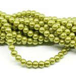 1 filo di perle rinascimento da 8mm - colore: VERDE