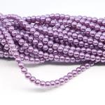 1 filo di perle rinascimento da 4mm - colore: VIOLETTO