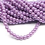 1 filo di perle rinascimento da 6mm - colore: VIOLETTO