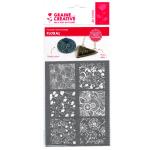 Foglio stencil - FLORAL