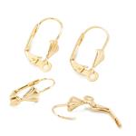 Monachelle acciaio inox dorato - Chiusura a scatto con conchiglia decorativa