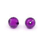 4 Perle acrilico - Mod. 2 - colore: VIOLA