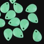 10 Perle a goccia pastello - colore: MENTA