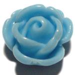 10 Perle a rosa - colore: CELESTE