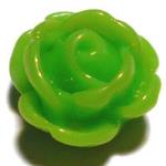 10 Perle a rosa - colore: VERDE