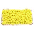 10 Perle tonde pastello 8mm - colore: GIALLO