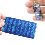 Piatto per stamping - Mod. 12 - Decorazioni Floreali