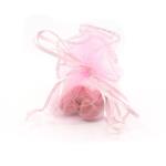 4 Sacchetti tinta unita tondi 26cm - mod. 02 - ROSA