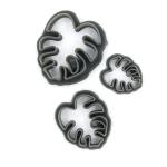Set 3 cutter - Mod. 20 - Foglie tropicali