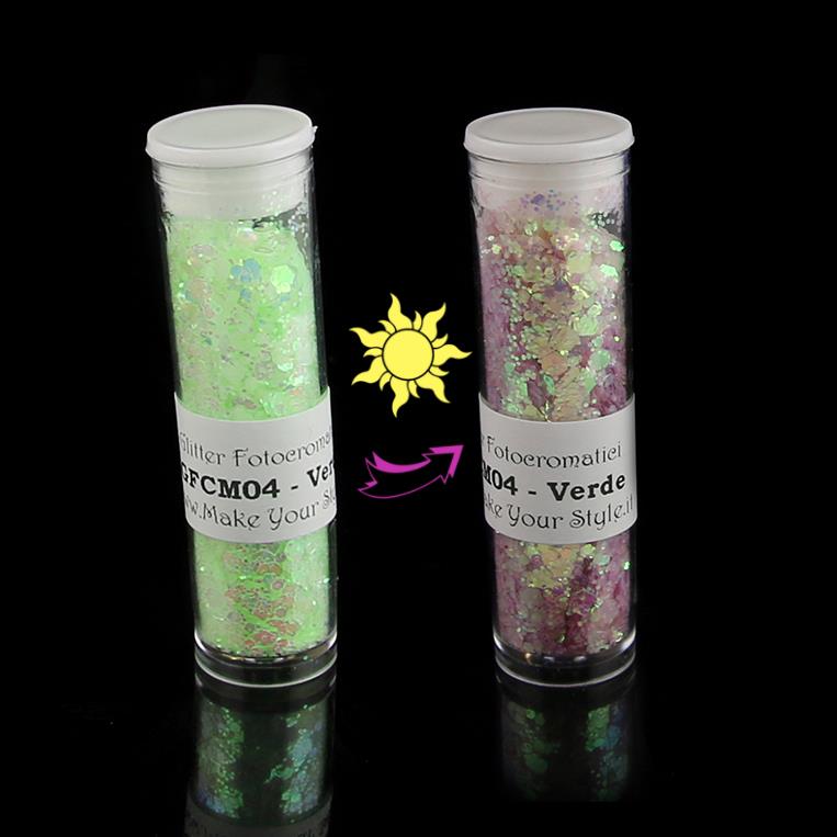 PHOTOCHROMIC DAYLIGHT COLOUR CHANGING PIGMENTS FOR ACRYLIC UV GEL NAIL ART - Foto 5