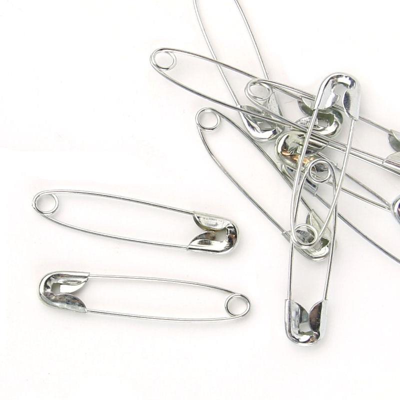 Spille Cucito 7.9cm Spille Da Balia Giganti 7,9 Cm - Set 15 Pezzi In Metallo Per Cuoio E Tessuti Spille Artigianato 7.9cm - Foto 4