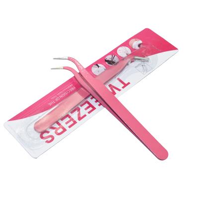 Pinza di precisione per perline e strass - Acciaio Inox