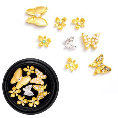 Decorazioni metalliche - Mod. 18 - Fiori e Farfalle