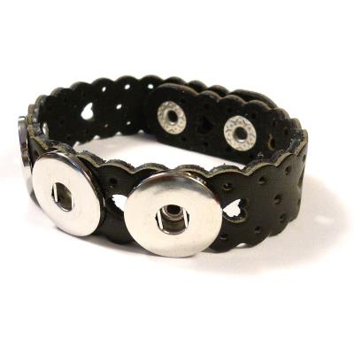 Base bracciale in un click - Mod. 02 - Colore: Nero