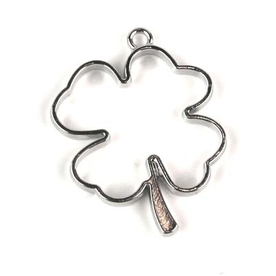 Charm Bezel - Quadrifoglio - Colore: Argento