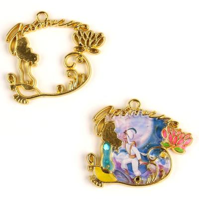 Charm Bezel - Fiaba - Mod. 06 - Colore: Dorato