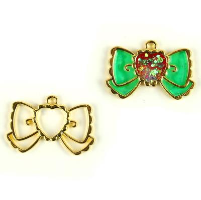 Charm Bezel - Fiocco - Colore: Dorato