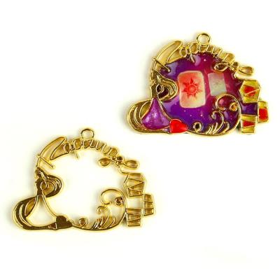 Charm Bezel - Fiaba - Mod. 01 - Colore: Dorato