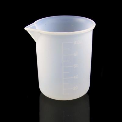 Bicchiere graduato in silicone riutilizzabile