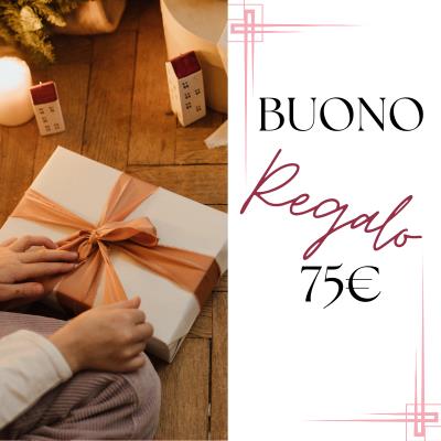 Buono regalo - valore: 75€