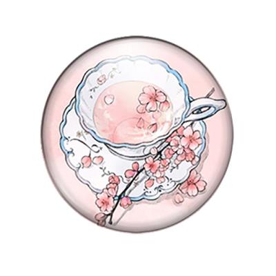 Cabochon 20mm con stampa - Ora del The- Mod. 07