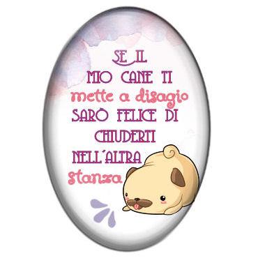 Cabochon Ovale Con Stampa - 20x30mm - Cani . Tanti Modelli Tra Cui Scegliere