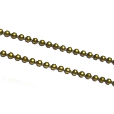 1 metro catena a pallini 1,5mm - Bronzo