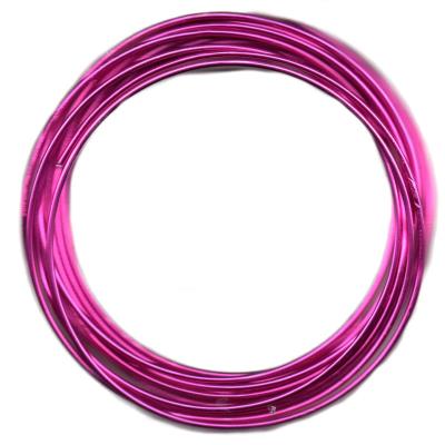 1 metro cavetto di alluminio 2mm - Colore: FUCSIA
