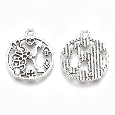 4 Charm bianconiglio orologio