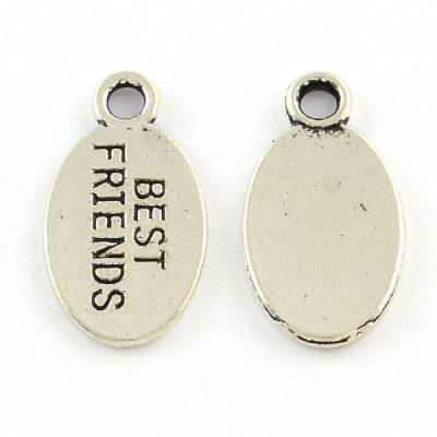 8 Charm ovali Best Friend