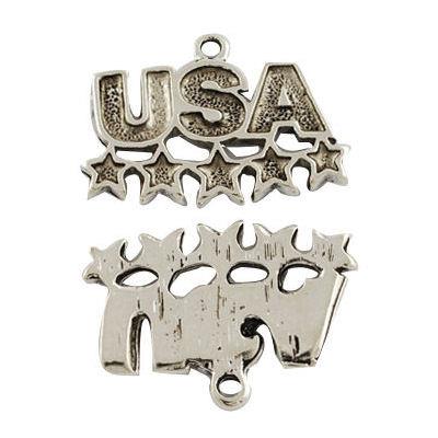4 Charm Scritta USA 