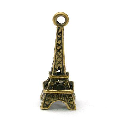 8 Charm tour eiffel bronzo